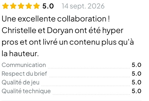 Avis client